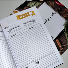Load image into Gallery viewer, Carnet de recettes à remplir
